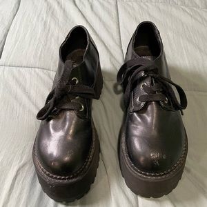 Current Mood: Black Pleather Doll shoes